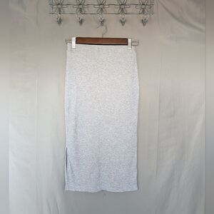 H&M Ribbed Knit Midi Skirt Kids 16/18